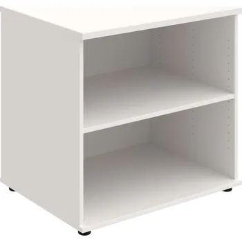SP 80 60 N – Skříňka ke stolu, otevřená, š. 80 cm, léta napříč - Bílá , Bílá