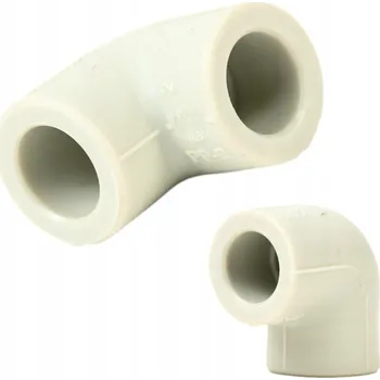 Vodovodní potrubí Koleno Diamond PPR-8090-KOL90.25 25 mm