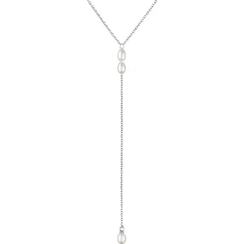 Náhrdelník GAURA PEARLS SK24476N-W