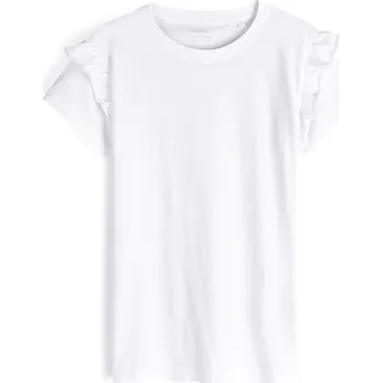 Dívčí oblečení GATE Bavlněné tričko s volány 13Y 425-0129/10