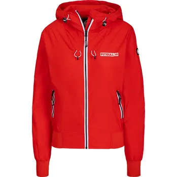 Dámská casual bunda PitBull West Coast - dámská bunda AARICIA HILLTOP červená S