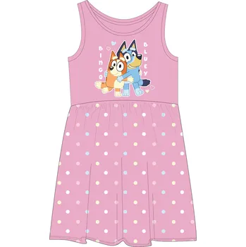 Dívčí šaty Bluey - licence Dívčí šaty - Bluey 5223296, světle růžová Barva: Růžová, Velikost: 104