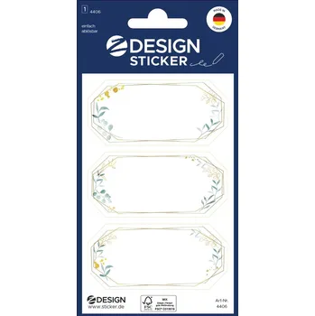 Samolepící etiketa Avery Zweckform 4406 Etikety do domácnosti, papírové, 9 ks