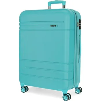 JOUMMABAGS ABS Cestovní kufr MOVOM Galaxy Tyrkys ABS plast, 108 l