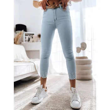 Dámské džíny Světle modré dámské kalhoty MIGELI UY1365 Velikost: XL