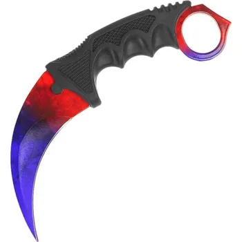 Bojový nůž Karambit Ruby (CSGO nůž karambit doppler)
