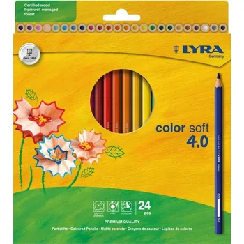 Pastelka PASTELKY LYRA COLOR SOFT 4.0, 24 BAREV 2421240