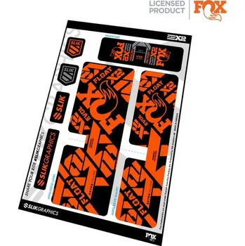 Vidlice na kolo Samolepky SLIK Graphics - tlumič - Rock Shox Super Deluxe Ultimate - Full Colour