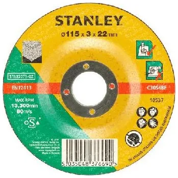 Řezný kotouč Stanley Příslušenství - Řezný kotouč na beton 115x22,23 mm STA32075-QZ