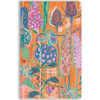 Cizojazyčná kniha Lucy Innes Williams: Orange Hydrangeas (Soft Touch Journal)