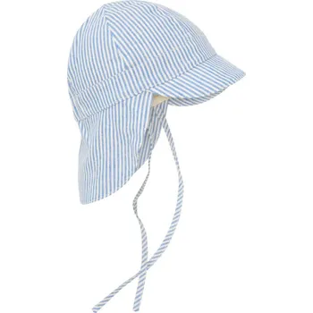 Klobouk Pruhovaný klobouček na zavazování "Quiet Harbor" HUTTEliHUT VELIKOST: 9-12 měsíců
