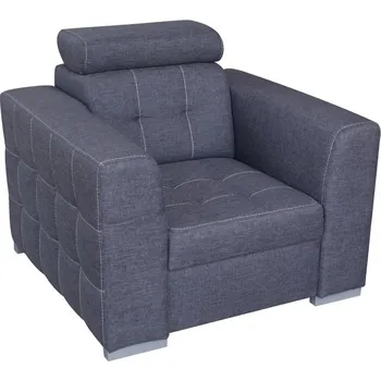 Obývací stěna FALCO Křeslo Zara Soro 97-šedá