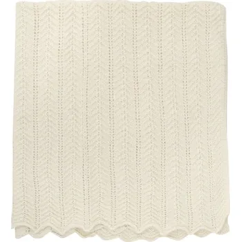 deka Deka z měkoučké alpacké vlny "Off-White" HUTTEliHUT