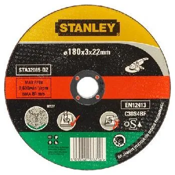 Řezný kotouč Stanley Příslušenství - Řezný kotouč na beton 180x22,23 mm STA32085-QZ