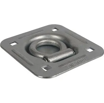 Kotevní miska 124 x 114 x 3 mm, O 11mm