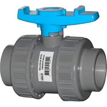 Kulový 2-cestný ventil PVC Econo-Line 50mm PN16