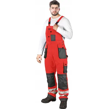 montérky Výstražné montérkové kalhoty s laclem LH FMNX-B CSB vel. 58