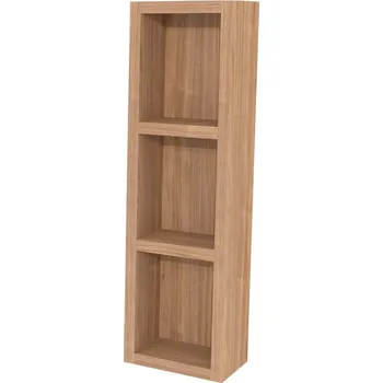 Koupelnový nábytek Mereo Aira, koupelnová skříňka 20 cm, horní, policová, Multidecor, Light Select Walnut CN796SLSW1