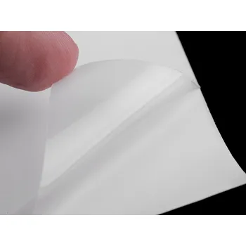 Textilní nažehlovací páska Samolepicí záplata 7,5 x 153 cm transparent