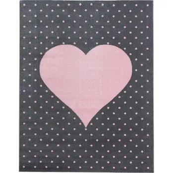 Koberec Hans Home Dětský kusový koberec Bambi 830 pink - 80x150