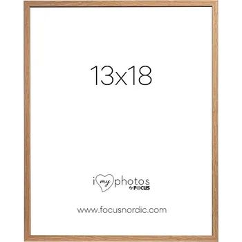 Fotoalbum FOCUS ROCK rám 13x18 dřevo, dub