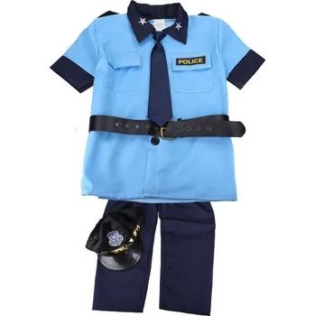 Karnevalový kostým Wiky W036030 dětský kostým Policie 110-120 cm