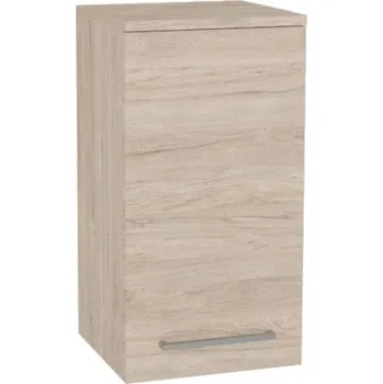 Koupelnový nábytek Mereo Bino koupelnová skříňka horní 63 cm, pravá, Multidecor, Light Rock Hickory CN696LRH1