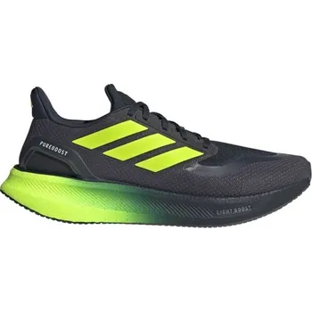 Pánská běžecká obuv Pánská běžecká obuv adidas PUREBOOST 5 10.5 Černá, Světle zelená