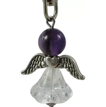 Přívěsek andílek Ametystek