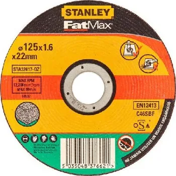 Řezný kotouč Stanley Příslušenství - Řezný kotouč na kámen 125x22,2 mm STA32617-QZ