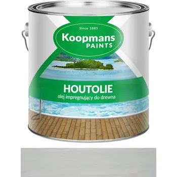 Vrták Koopmans Houtolie Olej na dřevo Vzorek 100ml Bílý