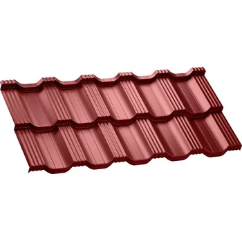 plechová krytina Regamet DVOUMODULOVÁ PETRA - LESKLÁ SP25 Barva: RAL 7016 / antracitová šedá