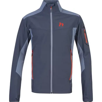 Pánská bunda Pánská softshellová bunda Hannah Seumas II Velikost: XXL / Barva: šedá/modrá
