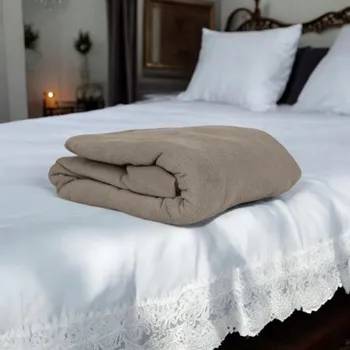 Prostěradlo PROSTĚRADLO JERSEY S GUMOU 200X200 CAPPUCCINO