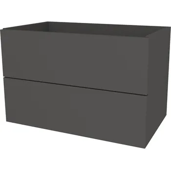 Koupelnový nábytek Mereo Aira, koupelnová skříňka 81 cm, Multidecor, Šedý diamant CN791SSEDD