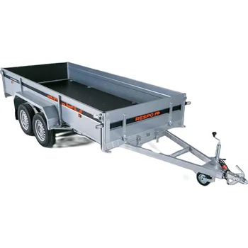 Příslušenství pro přívěs Dvouosý nebrzděný přívěsný vozík RESPO B150, 350x150 cm, 750 kg