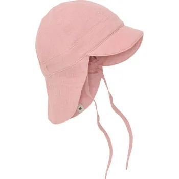 Kojenecká čepice Mušelínový klobouček "Ash Rose" HUTTEliHUT VELIKOST: 1,5-2 roky