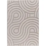 Balta Kusový koberec Lexi 42317-070, 3D efekt, polyester, 80x150 cm, šedý Rozměry koberců: 200x290