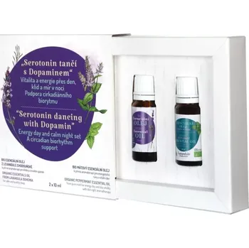 Vonný olej Serotonin tančí s Dopaminem - Vitalita a energie přes den, klid a mír v noci