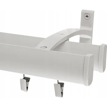 Garnýž VOPPI GARNÝŽ DVOJITÁ CLASSIC S ŽABKAMI 560 CM SATÉNOVÁ