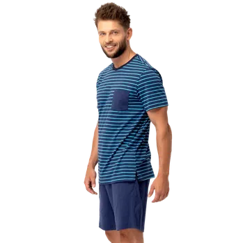 Pánské pyžamo Pánské krátké pyžamo Key MNS 345 B25 L