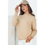 Béžová dámská basic mikina SWAN BY1291 Velikost: L