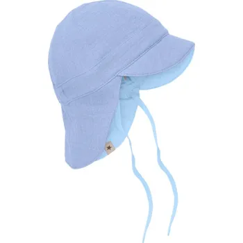 Klobouk Mušelínový klobouček "Quiet Harbor" HUTTEliHUT VELIKOST: 1,5-2 roky