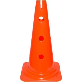 Sportovní kužel KÖCK SPORT Kužel s otvory 40 cm, oranžový Barva: oranžová