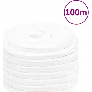 Železářství Polypropylenové lano 20mm bílé 100m