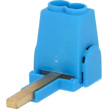 Jistič POLLMANN Svorka připojovací AS/35-SL29 BL rozbočná, jazýček/kolík, 4-35mm2, 1mod., modrá/ 2010452 1079507