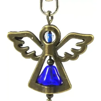 Přívěsek andílek SZ v tmavomodré