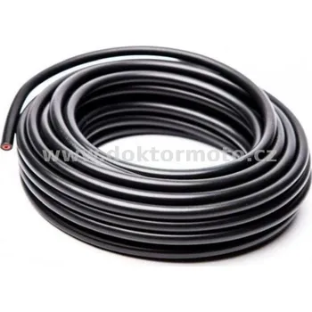 elektrický kabel Kabel vysokonapěťový - černý UNI bm