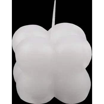 Svíčka Svíčka 4x3,5 cm Varianta: bílá, Balení: 1 ks