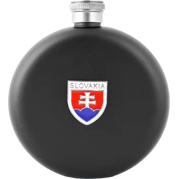 Placatka Placatka Slovensko černá (placatka na alkohol se slovenským znakem)